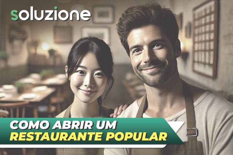 Como abrir um restaurante popular - Imagem de sócios de um restaurante popular após a abertura de CNPJ