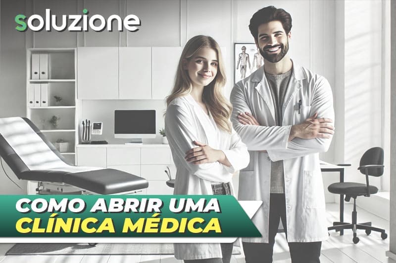 Como abrir uma clínica médica - Imagem de casal de dentistas em seu consultório médico