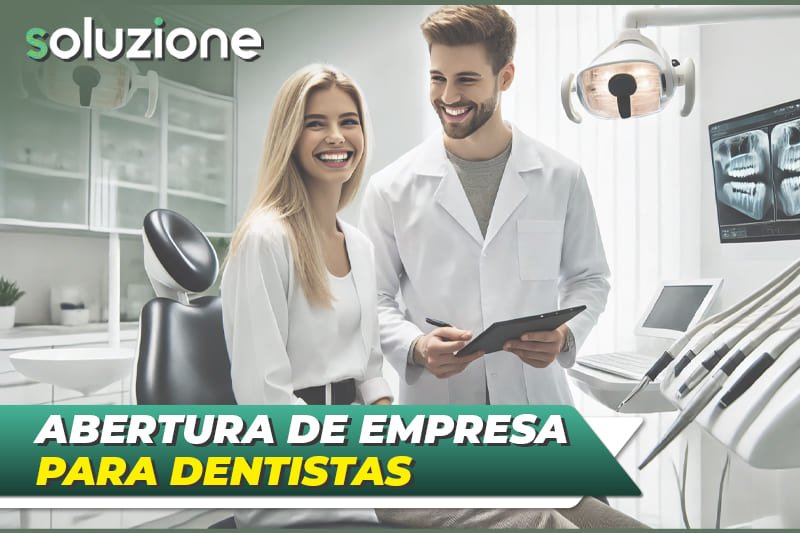 Abertura de empresa para Dentistas - Imagem de dentista e paciente em clínica odontológica