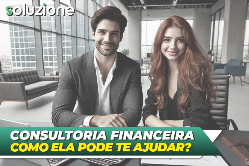 Consultoria Financeria - Imagem de consultor financeiro e sua cliente