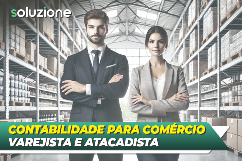 Contabilidade para comércio varejista e atacadista - Imagem de empresário em sua loja física