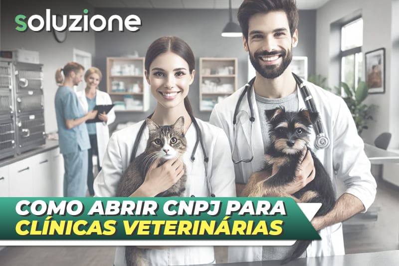 Como abrir CNPJ para Clínicas Veterinárias - Imagem de médicos veterinários segurando pets nos braços