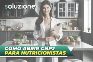 Como abrir CNPJ para nutricionistas - Imagem de nutricionista feliz ao abrir empresa