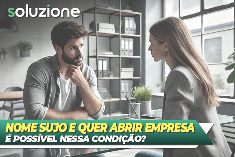 Quem tem restrição financeira pode abrir empresa - Imagem de homem querendo abrir uma empresa com restrição financeira