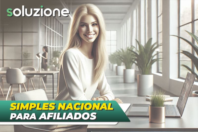 Simples Nacional para Afiliados - Imagem de contadora para afiliados digitais